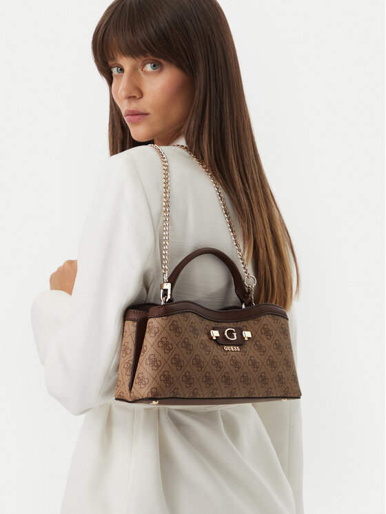 Guess Torebka Lindsey HWSG97 49050 Brązowy jasny