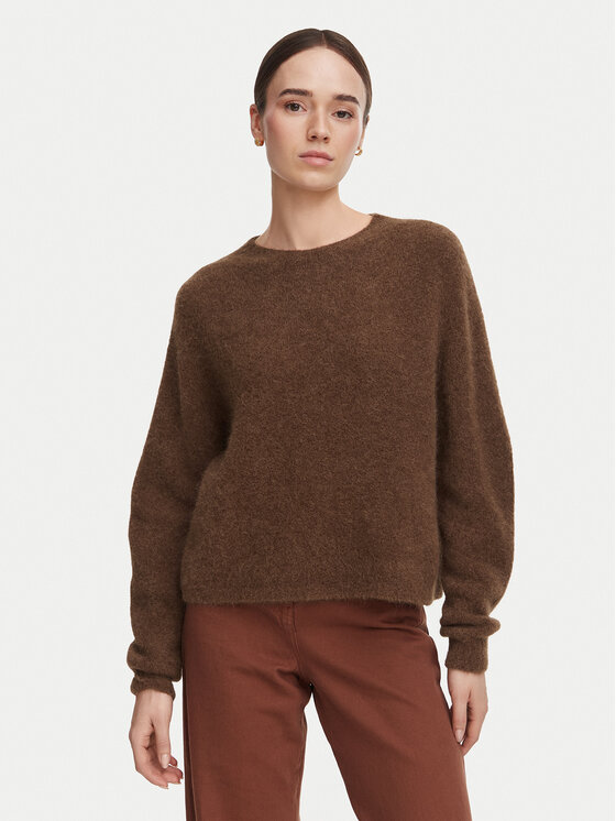 Marella Sweter Giunco 2623366322 Brązowy Loose Fit