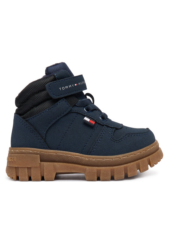Tommy Hilfiger Trzewiki T1X5-35290-0316 Granatowy
