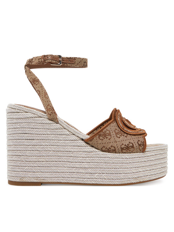 Guess Espadryle FLJTEE FAL04 Beżowy