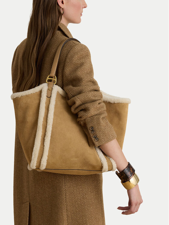 LAUREN RALPH LAUREN Torebka 431P18389001 Brązowy