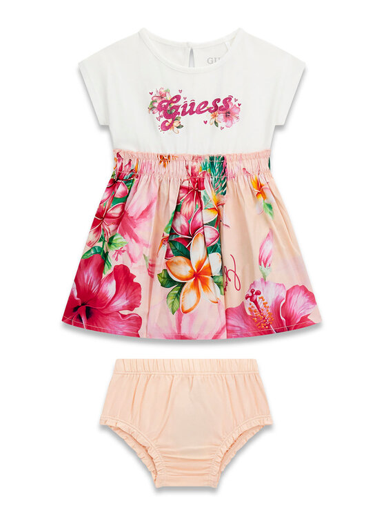 Guess Sukienka codzienna A6GK03 K6YW0 Kolorowy Regular Fit