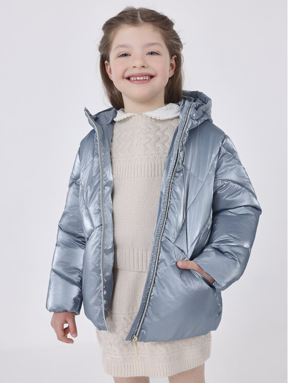 Mayoral Kurtka zimowa 4.410 Niebieski Regular Fit
