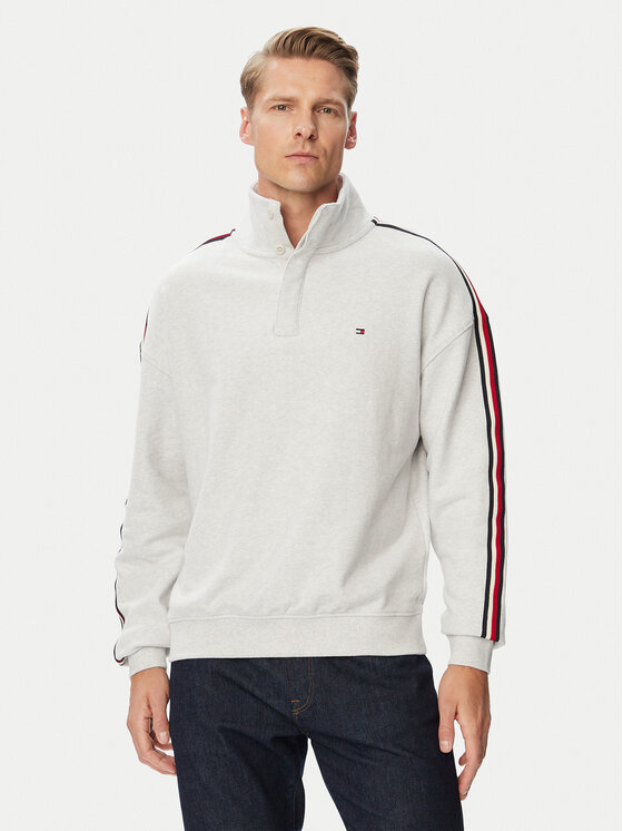 Tommy Hilfiger Bluza UM0UM03942 Szary jasny Regular Fit