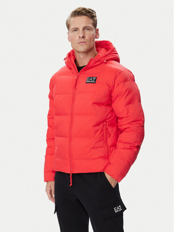 EA7 Emporio Armani Kurtka przejściowa 7M002387 AF15956 U5005 Czerwony Regular Fit