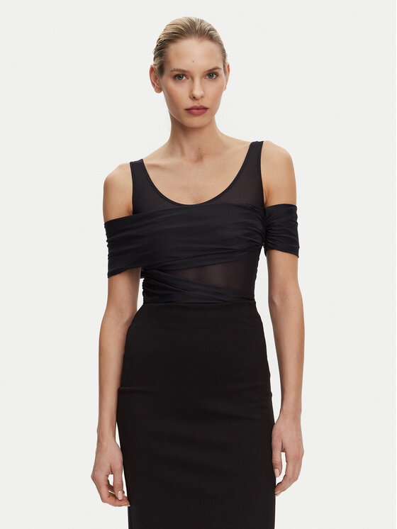 PINKO Body Bella 104832 A2H1 Czarny Regular Fit
