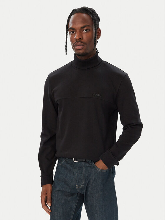 HUGO Golf Derenolo 50568229 Czarny Regular Fit