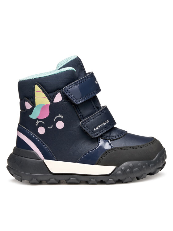 Geox Śniegowce B Trekkyup B Ab B566MD 054FU C4002 M Granatowy