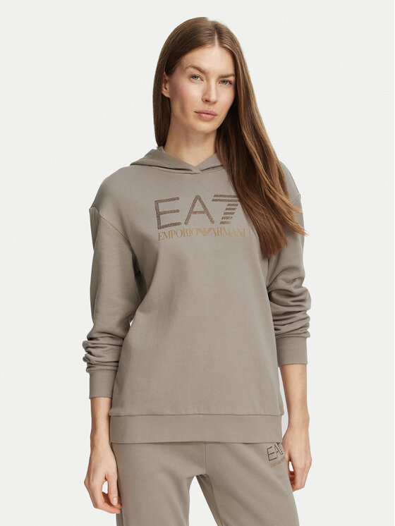 EA7 Emporio Armani Bluza 7W000537 AF15831 U6100 Beżowy Regular Fit
