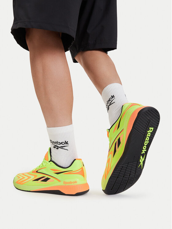 Reebok Buty na siłownię SS-NANO X5 EDGE 100249412 Żółty