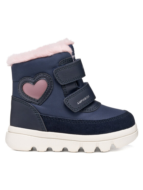 Geox Śniegowce B Willaboom Girl B Abx B665AA 0FU22 CF4A8 S Granatowy