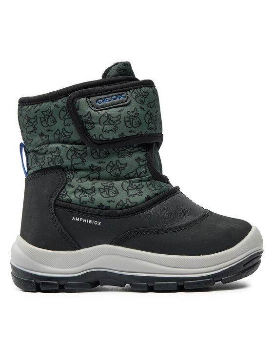 Geox Śniegowce B Flanfil Boy B Abx B263VE 0BCMN C9358 M Czarny
