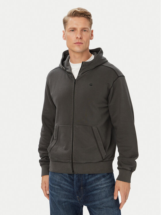 G-Star Raw Bluza Unit D30718 D969 Czarny Regular Fit