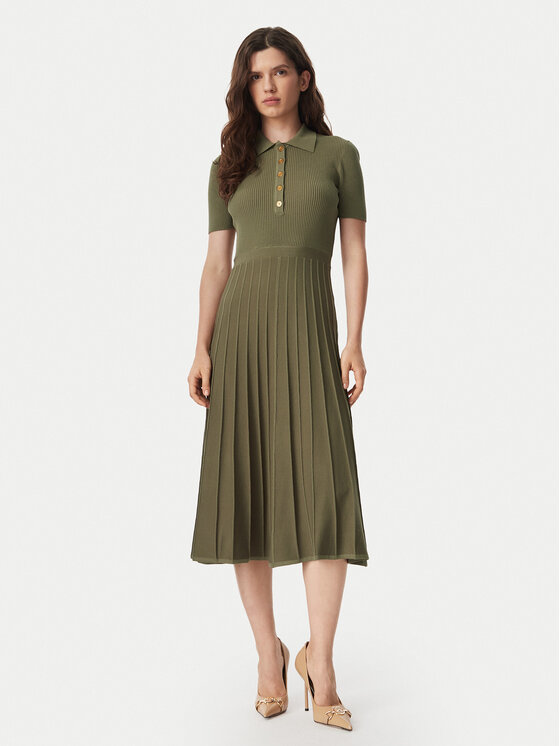 MICHAEL Michael Kors Sukienka codzienna MT5834F33D Zielony Regular Fit