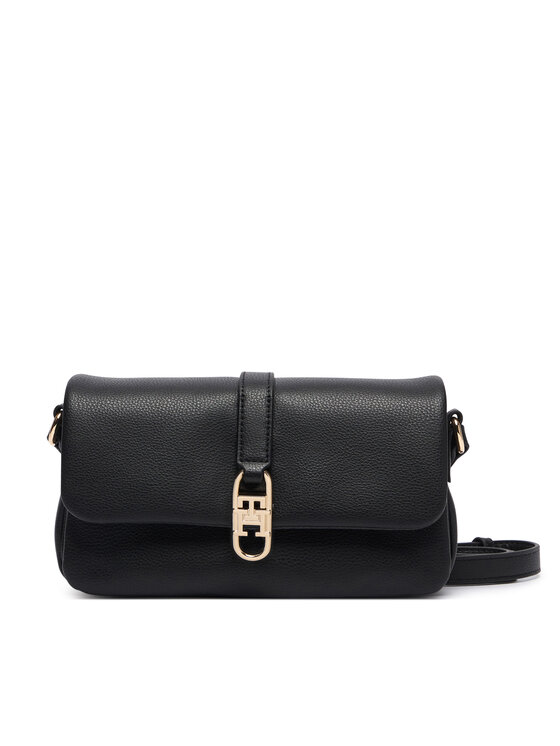Tommy Hilfiger Torebka Th Libre Mini Crossover AW0AW19198 Czarny