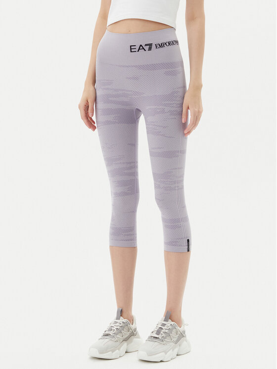 EA7 Emporio Armani Legginsy 7W000518 AF13714 UA092 Fioletowy Slim Fit
