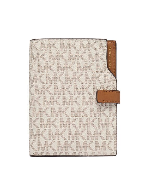MICHAEL Michael Kors Etui na dokumenty 32F5GJ6T1B Kremowy