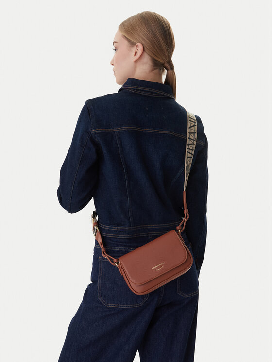 Emporio Armani Torebka EW000538 AF12103 M6030 Brązowy