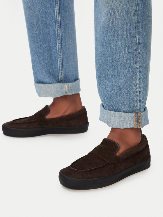 Vans Lordsy Skate Loafer VN000VA6Y491 Brązowy ciemny