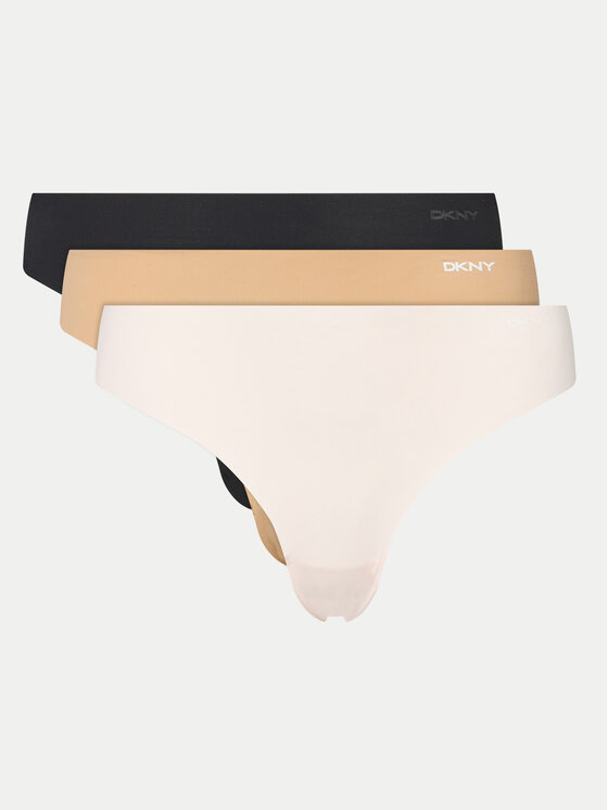 DKNY Komplet stringów DK5026BP3 Biały