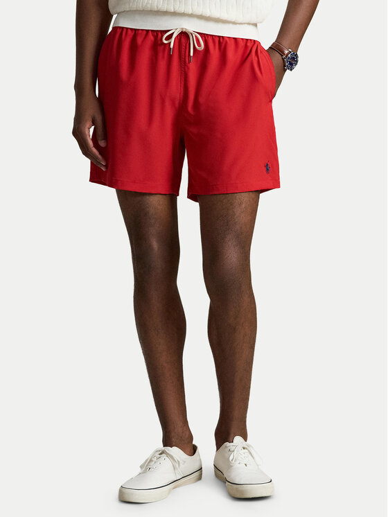 Polo Ralph Lauren Szorty kąpielowe 710907255005 Czerwony Classic Fit