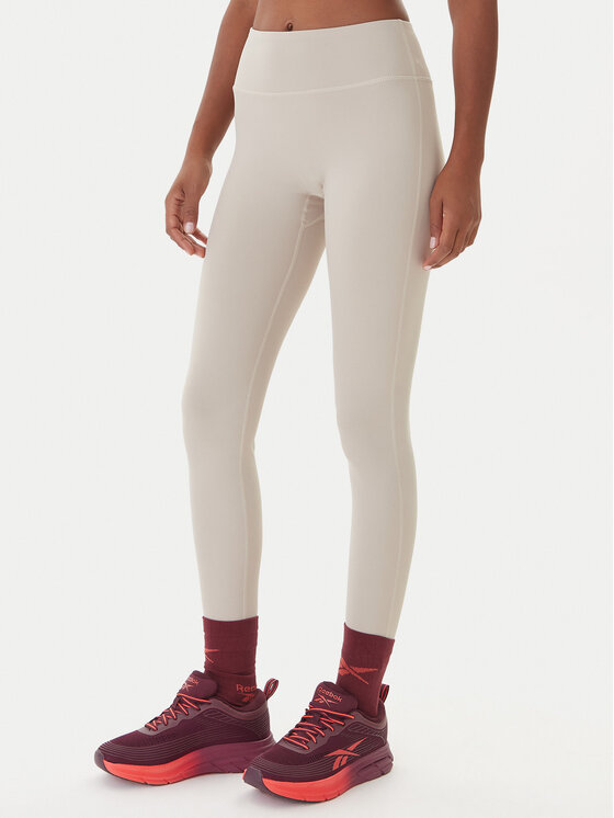 Reebok Legginsy Reebok X Ewa Chodakowska RK25311CCW Beżowy Slim Fit