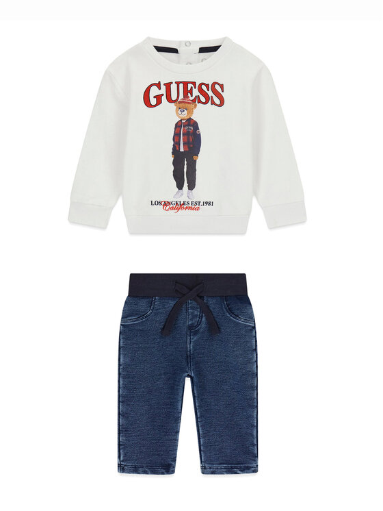 Guess Komplet dziecięcy I6BG02 K5804 Biały Regular Fit