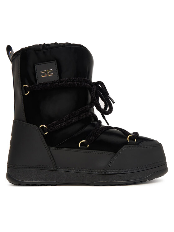 Elisabetta Franchi Śniegowce F4A6-E0750-1047 Czarny