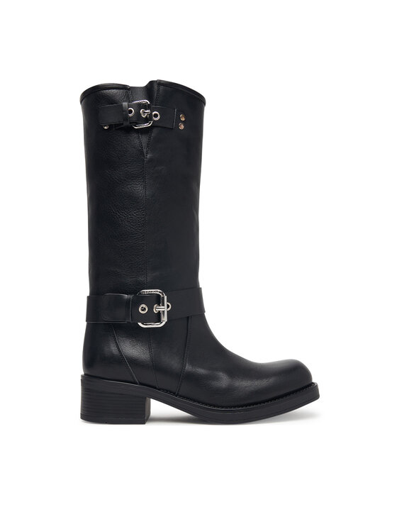 Weekend Max Mara Kozaki Addobbo 2625796034 Czarny