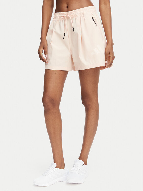 adidas Szorty sportowe Z.N.E. KD8462 Różowy Loose Fit