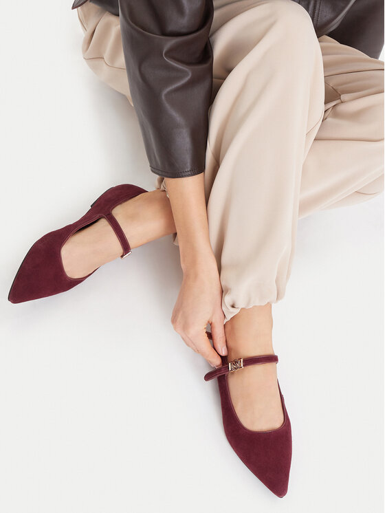 MEXX Baleriny EO-WS1314-01 Bordowy