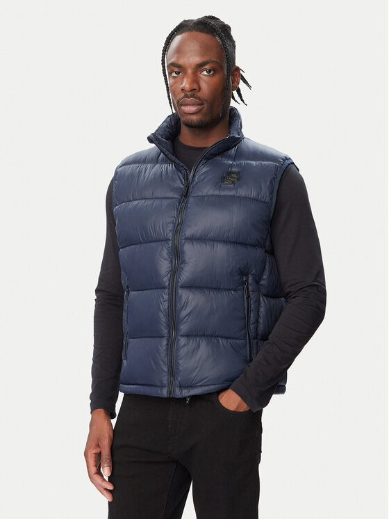 KARL LAGERFELD Kamizelka 505021 564590 Granatowy Regular Fit