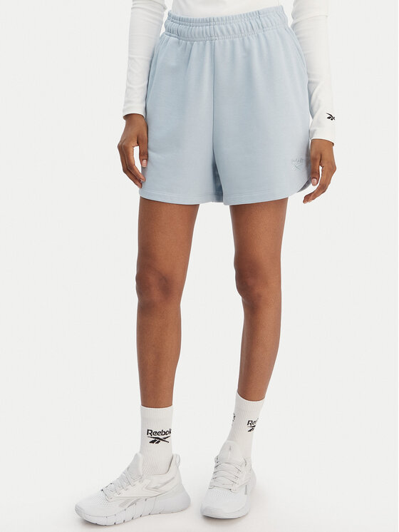 Reebok Szorty sportowe Karin RK25504CCW Błękitny Regular Fit