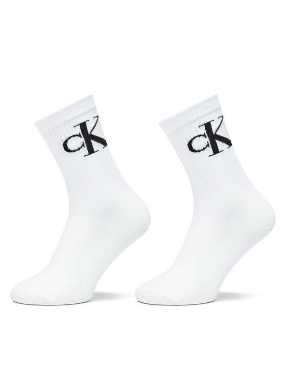 Calvin Klein Jeans Skarpety długie 701228811 Biały
