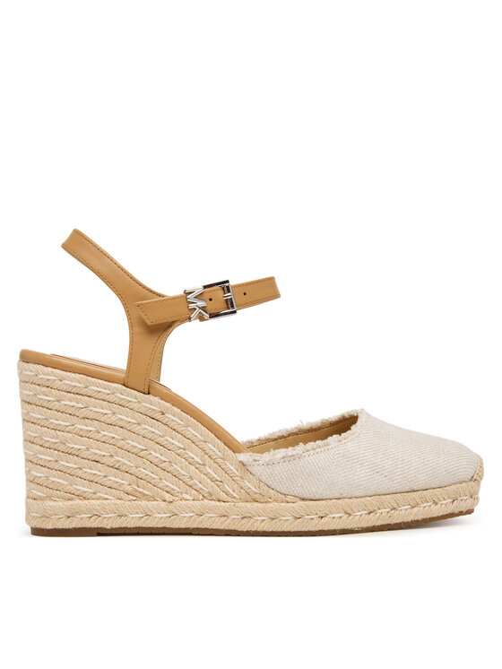 MICHAEL Michael Kors Espadryle Kenzie Wedge 40S6KZMS2D Écru