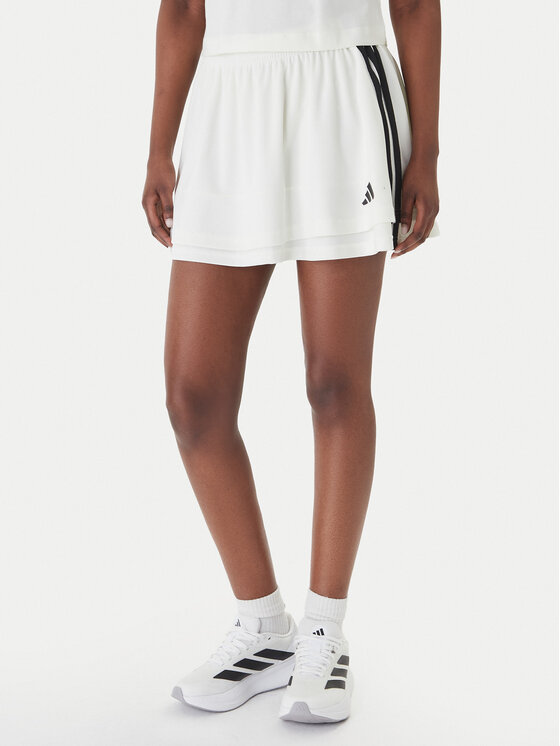 adidas Spódnica mini House Of Tiro JY7634 Biały Regular Fit