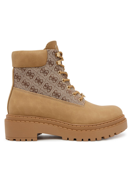 Guess Trapery FLTLEA FAL10 Brązowy