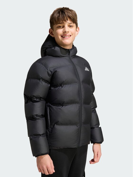 adidas Kurtka zimowa Synthetic Down KH0196 Czarny Regular Fit