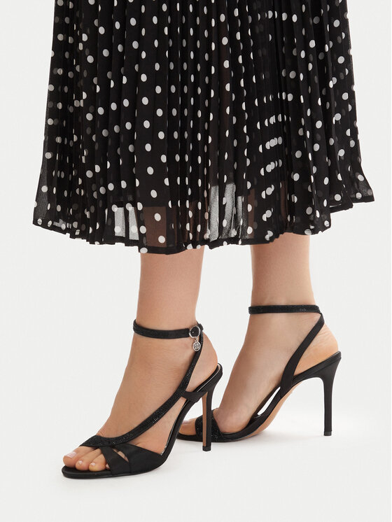 Nine West Sandały EO-LS1005252-1 Czarny