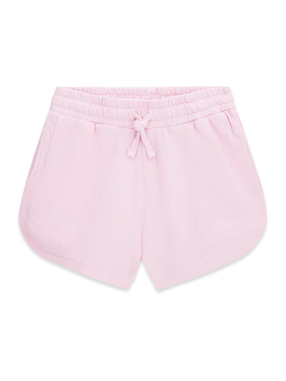 Guess Szorty sportowe J6GD11 KAD74 Różowy jasny Regular Fit