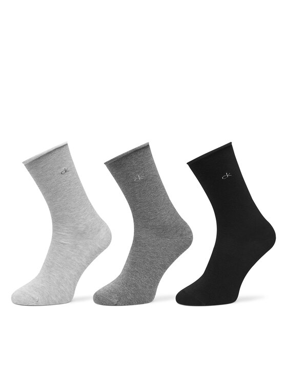 Calvin Klein Skarpety długie 701234368 Szary