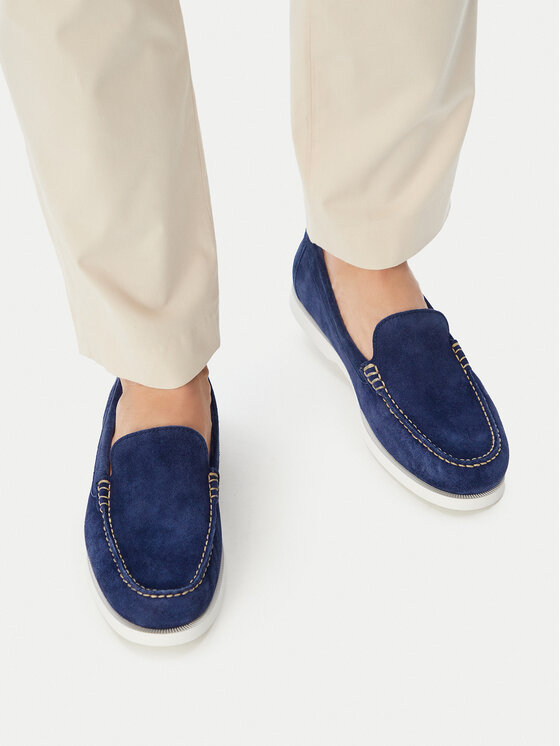 Polo Ralph Lauren Mokasyny Merton Vnetn 803932196002 Granatowy