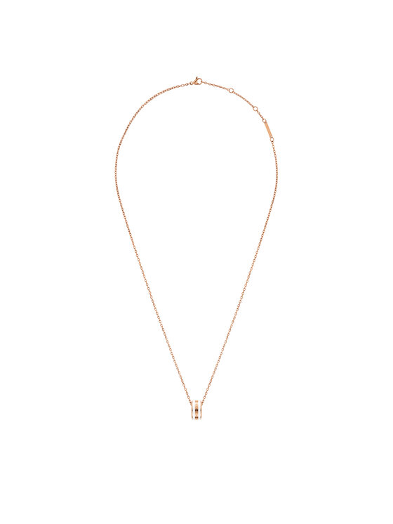 Daniel Wellington Naszyjnik Emalie DW00400153 Różowe złoto