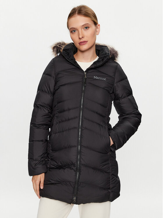 Marmot Kurtka puchowa 78570 Czarny Regular Fit