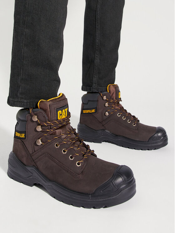 CAT Footwear Trapery Striver Bump St S3 P725098 Brązowy