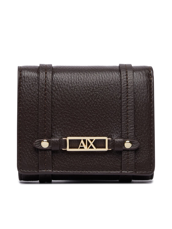 Armani Exchange Portfel XW002613 AF15632 U6032 Beżowy ciemny