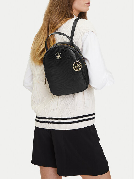 Beverly Hills Polo Club Plecak BHPC-W-06-A23 Czarny