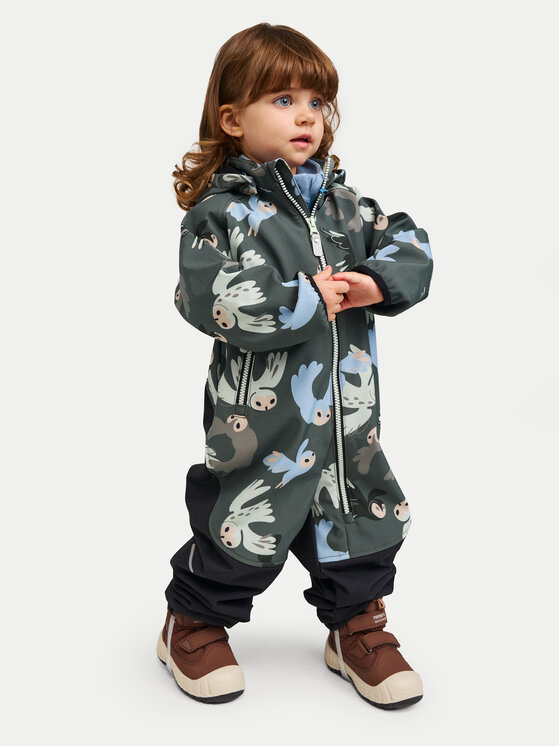 Reima Kombinezon softshell Mjosa 5100006D Zielony Regular Fit