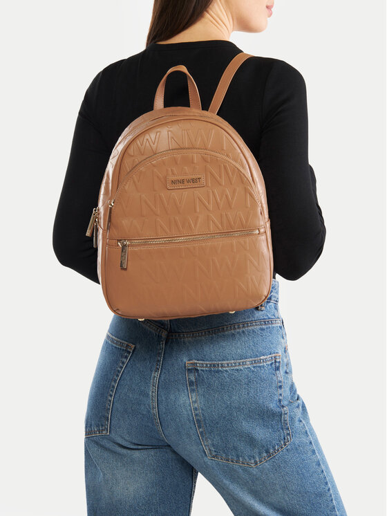 Nine West Plecak LX10046 Brązowy