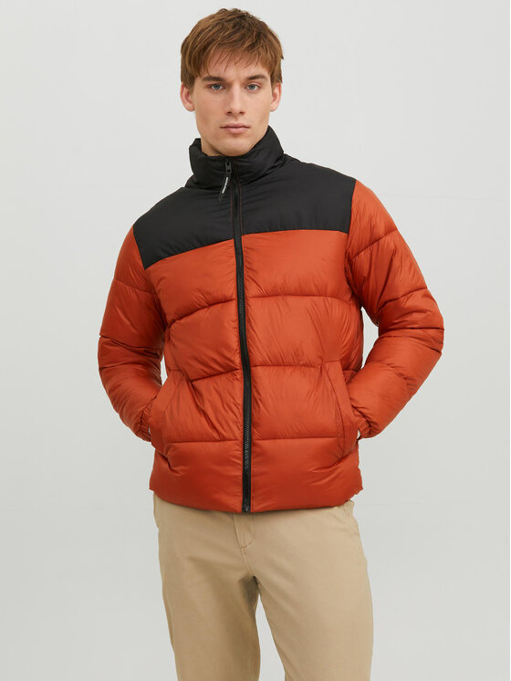 Jack & Jones Kurtka zimowa 12235860 Pomarańczowy Regular Fit